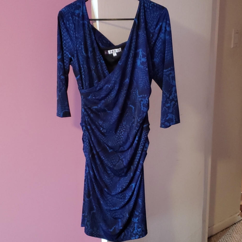 Blue dress